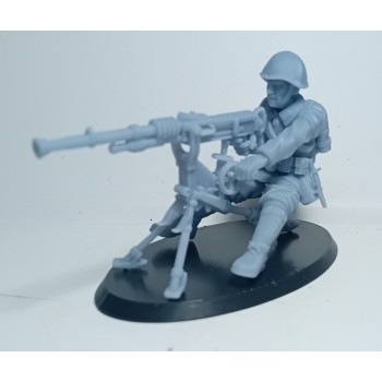 1/32 Greek Soldier with Machine Gun WWII